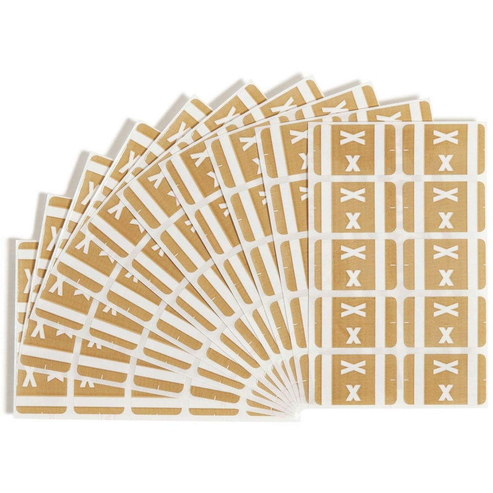 Smead® ACCS Alphaz® Permanent Color-Coded Label Refill Pack,