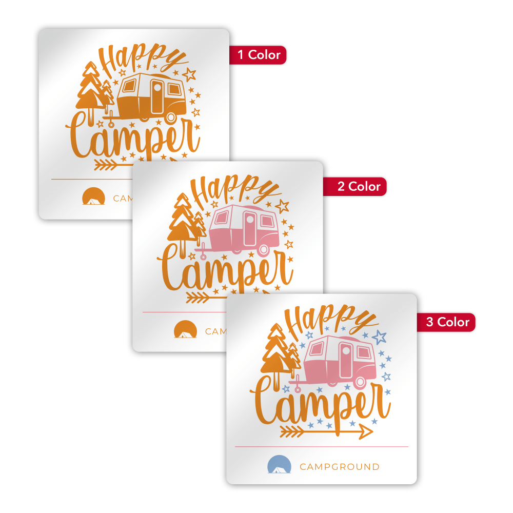 Custom Printed 1, 2 or 3 Color Window