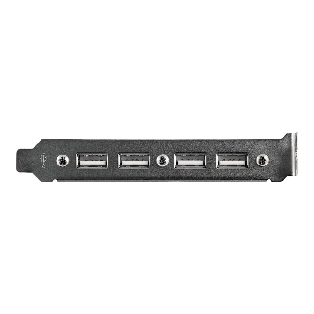 StarTech.com 4 Port USB A Female Slot Plate