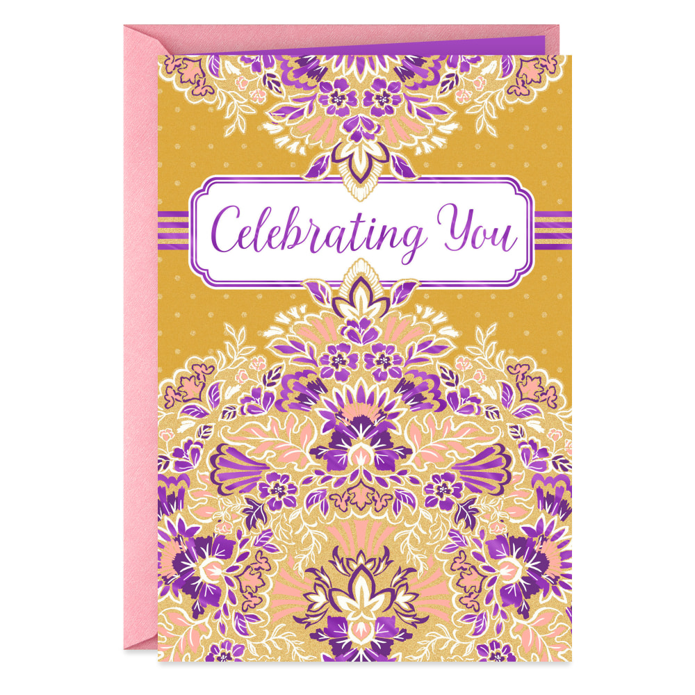 Hallmark Mother&#x27;s Day Card (Celebrating a Wonderful Woman)