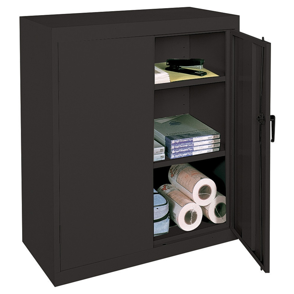 Realspace® Steel Storage Cabinet, 3 Shelves, 42"H x