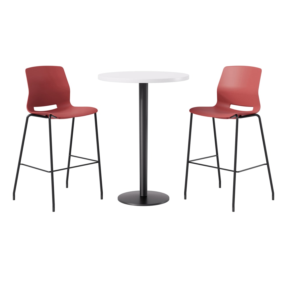KFI Studios Proof Bistro Round Pedestal Table With