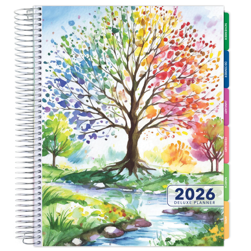 2026 Excello Brands Deluxe Daily/Weekly/Monthly Planner,