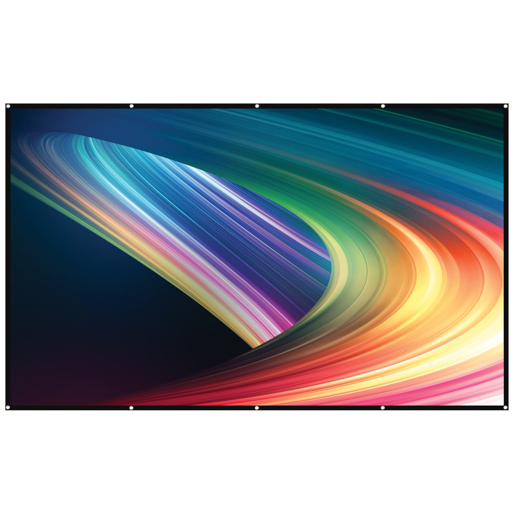 GPX Indoor/Outdoor Soft Projection Screen, 130", PJS130