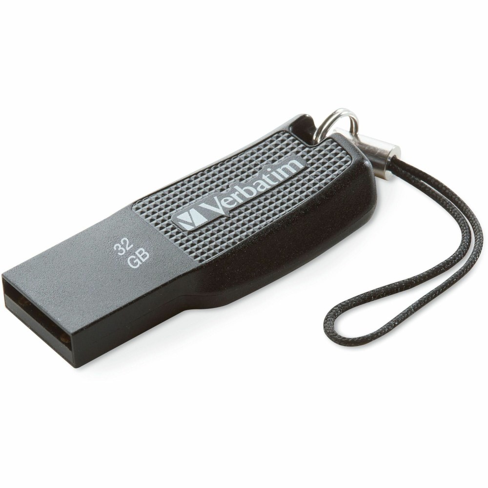 Verbatim 32GB Ergo USB Flash Drive - Black