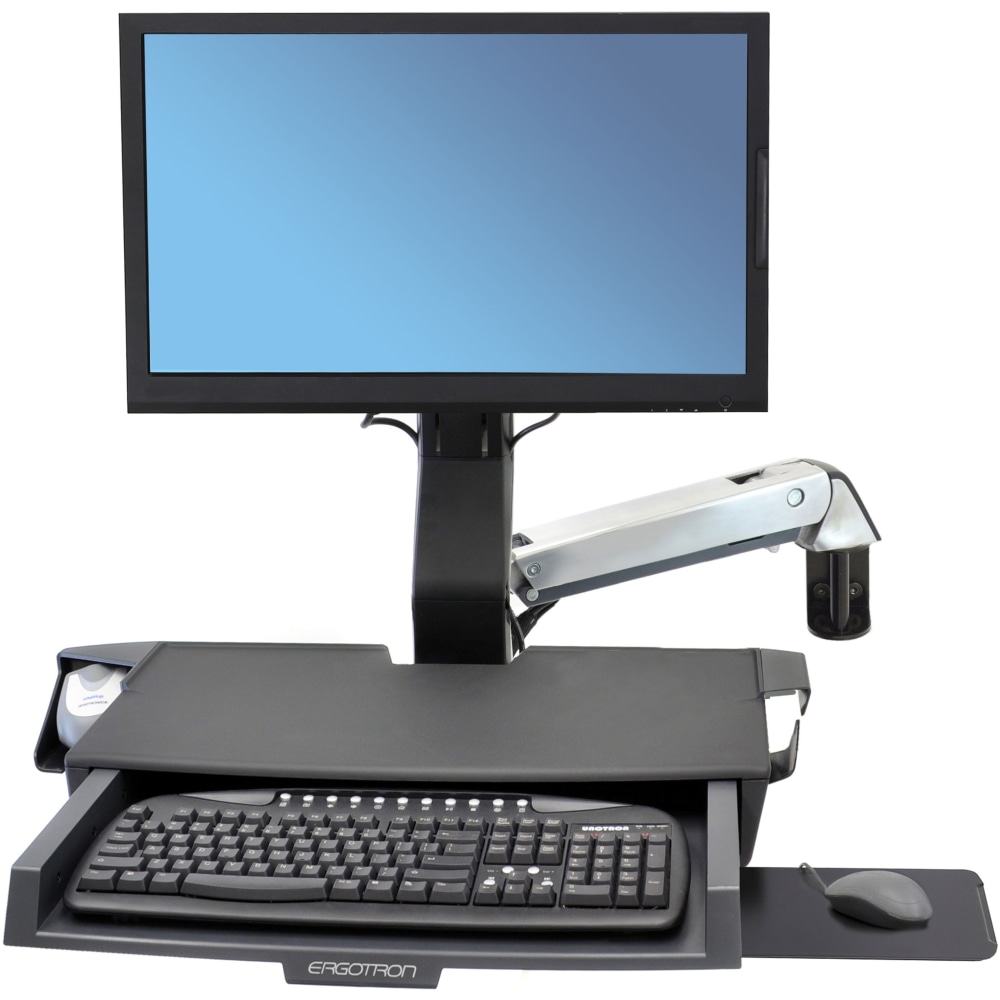 Ergotron StyleView Combo Arm with Worksurface & Pan