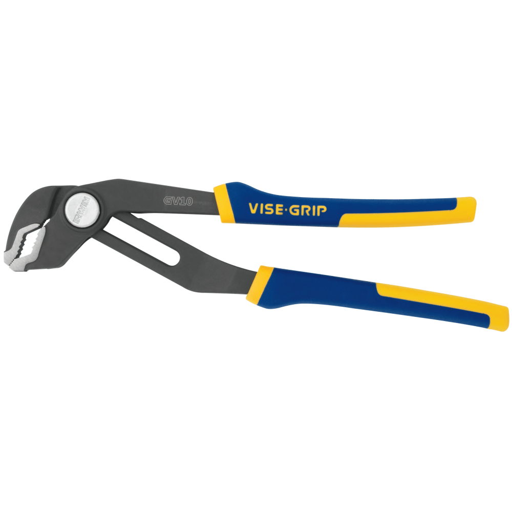 IRWIN GrooveLock Pliers, 10 in, V Jaws, 16