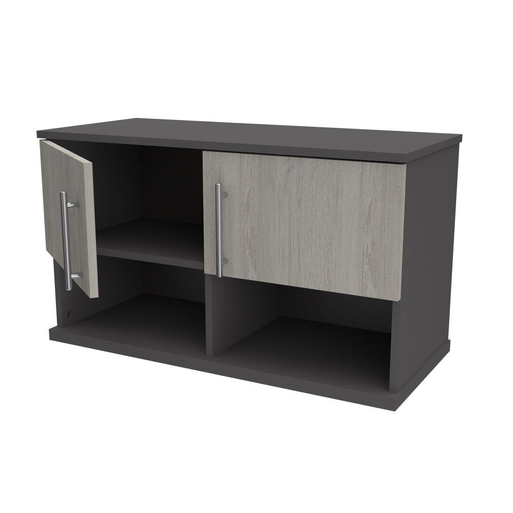 Inval Kratos 32"W Garage Storage Cabinet, Dark Gray