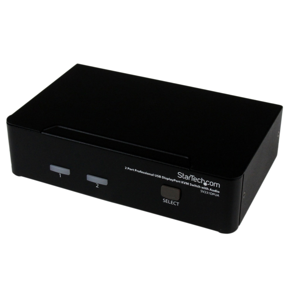 StarTech.com 2 Port Professional USB DisplayPort KVM Switch