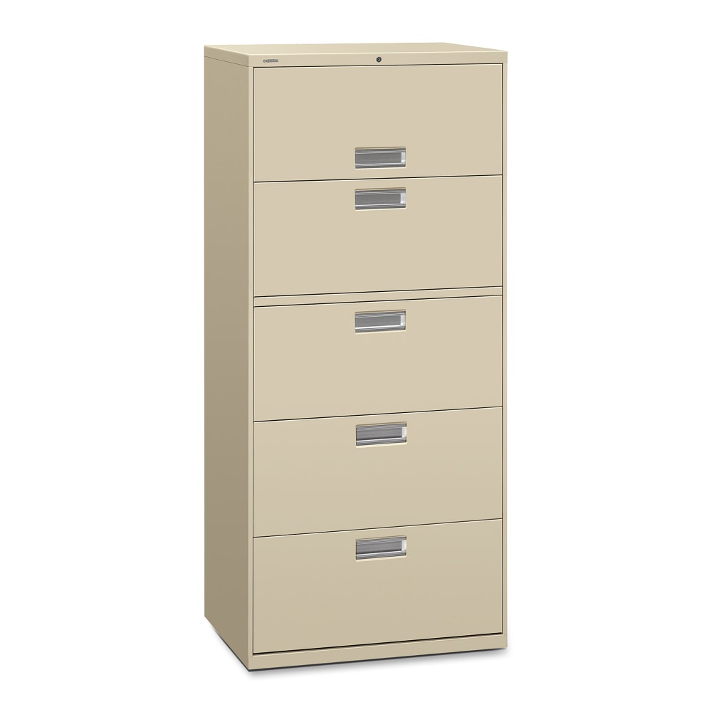 HON® 600 30"W x 18"D Lateral 5-Drawer File