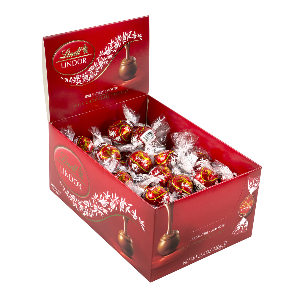 Lindt Lindor Milk Chocolate Truffles, Pack Of 60