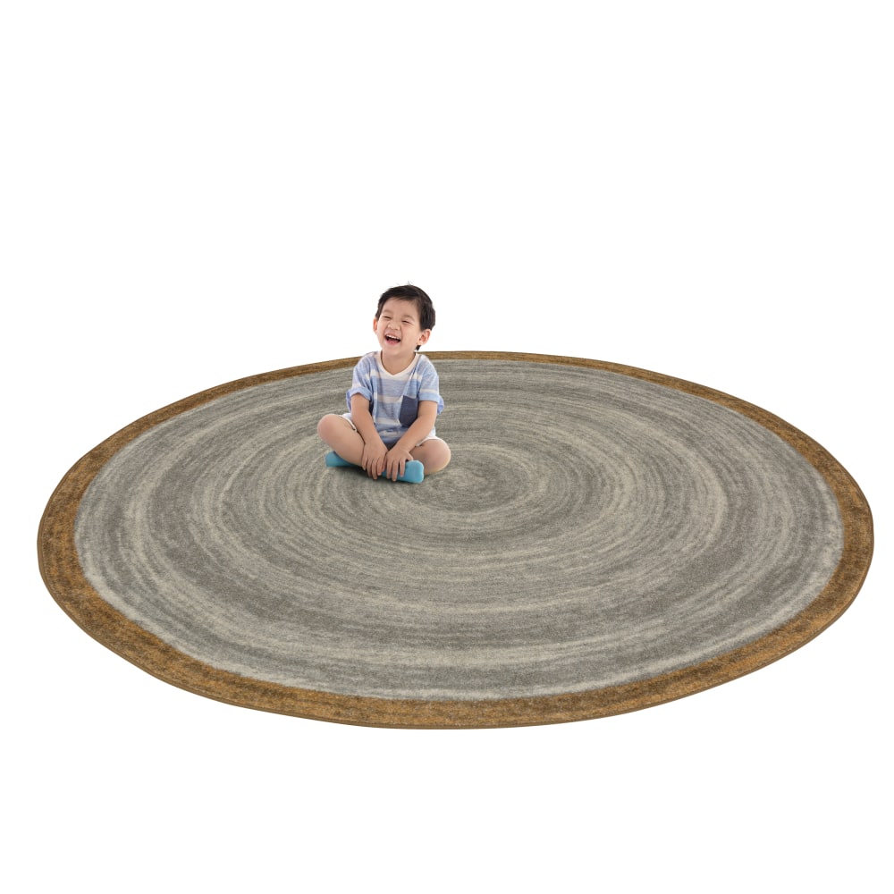 Joy Carpets® Feeling Natural™ Kids&#x27; Round Area Rug,