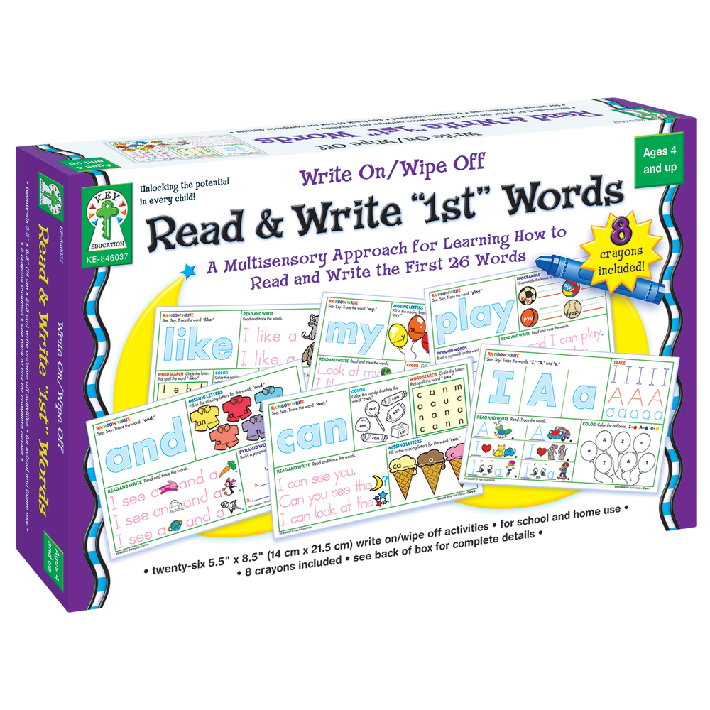 Key Education Write On/Wipe Off Read And Write