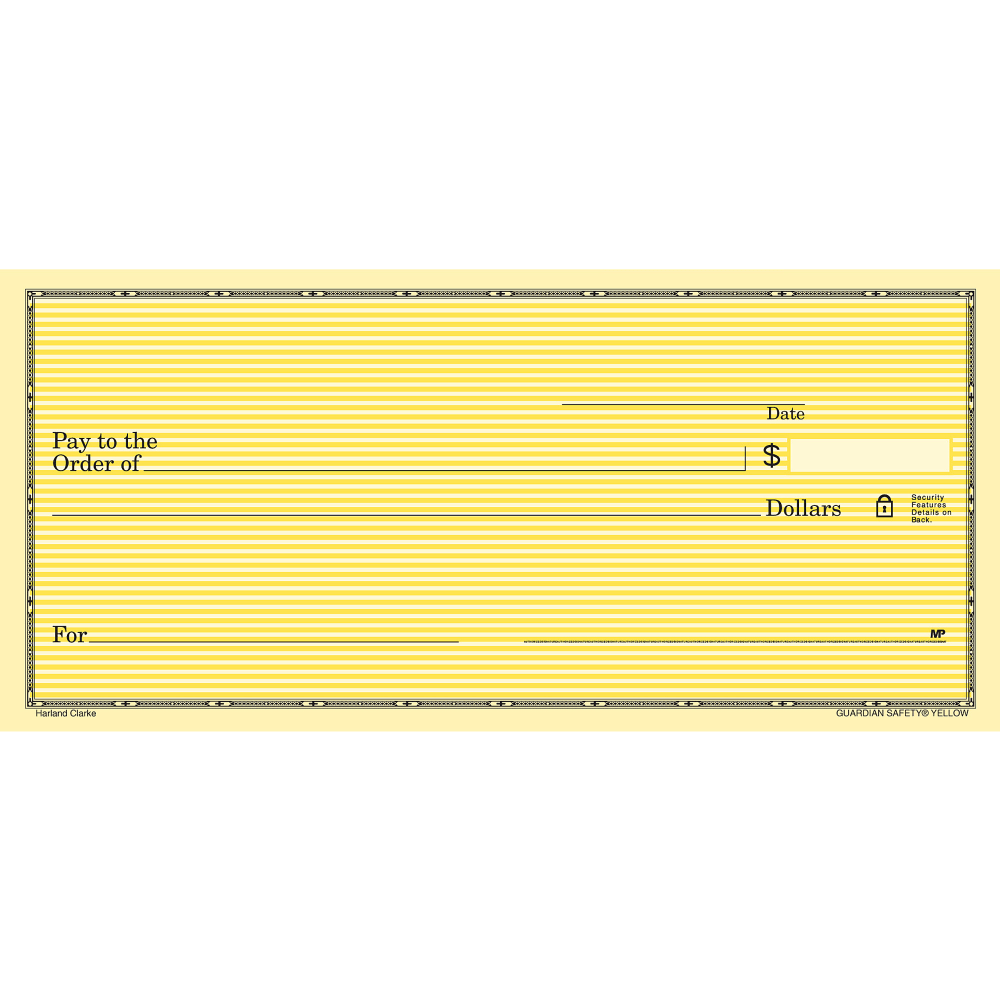 Personal Wallet Checks, 6" x 2 3/4", Singles,