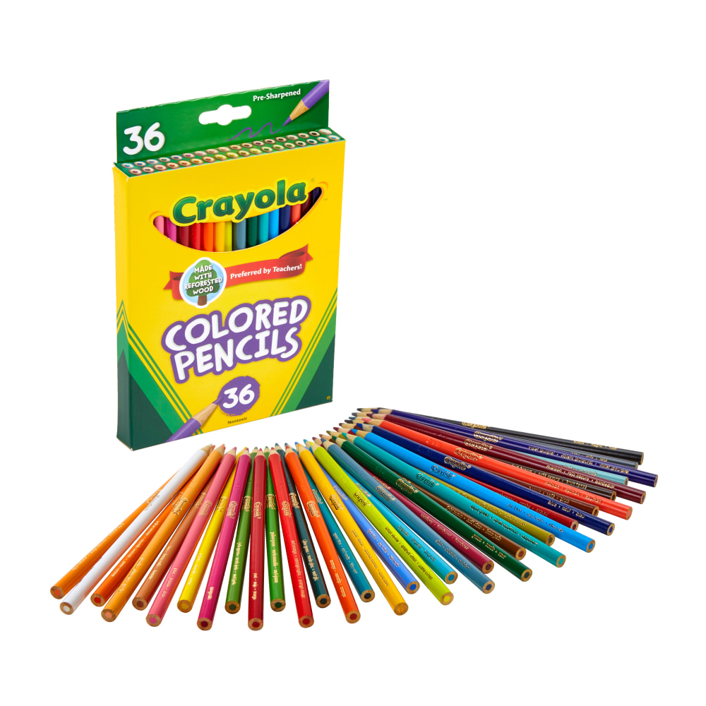 Crayola® Colored Pencils, Set Of 36 Colors