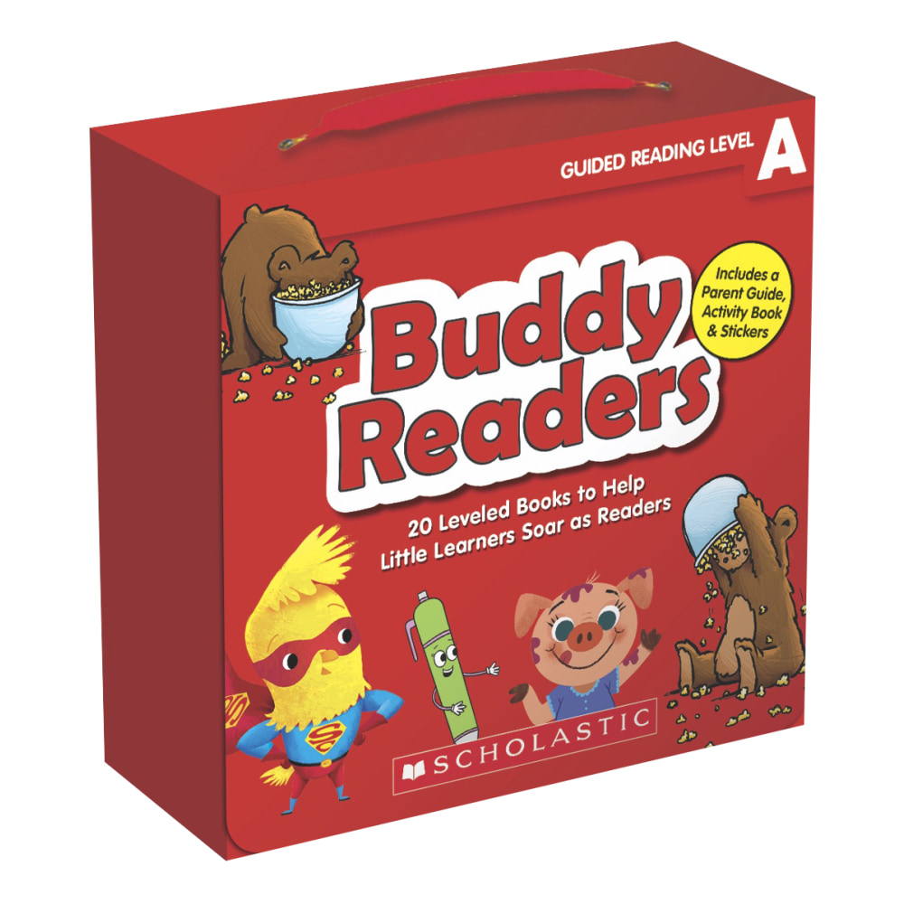 Scholastic Buddy Readers Books, Level A Reading, Pre-K