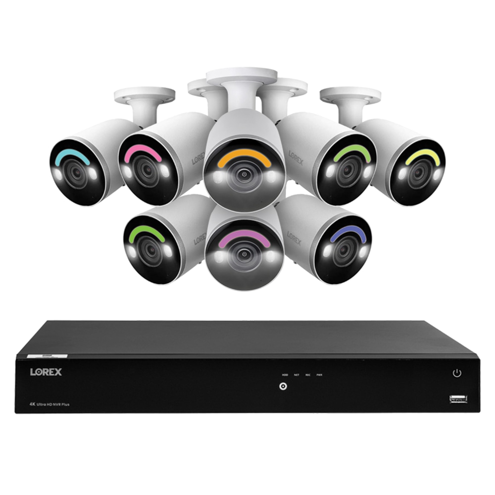 Lorex Fusion 4K 8.0-Megapixel 16-Camera-Capable 4TB NVR System
