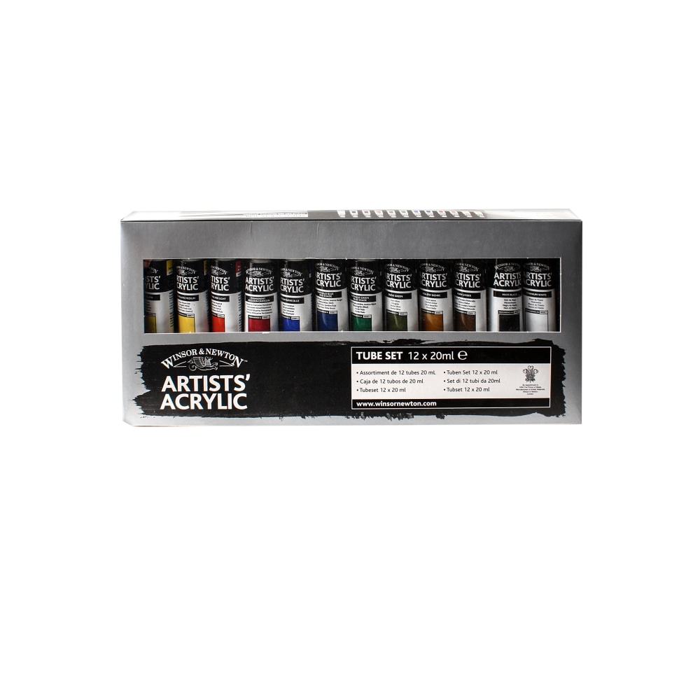 Winsor & Newton Artists&#x27; Acrylic Color Starter Set,