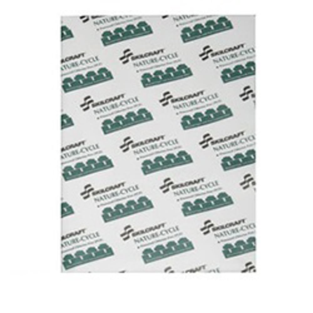 SKILCRAFT® Chlorine-Free Copy Paper, 10 Reams, Matte White,