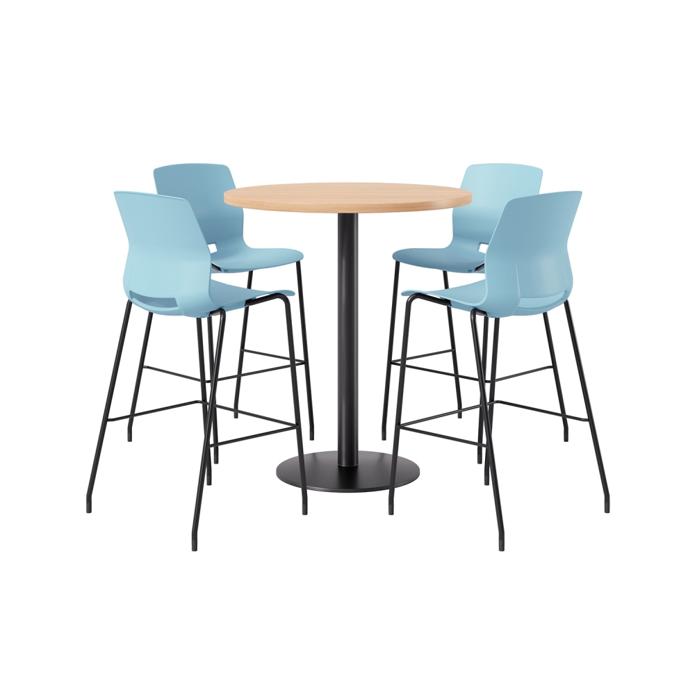 KFI Studios Proof Bistro Round Pedestal Table With
