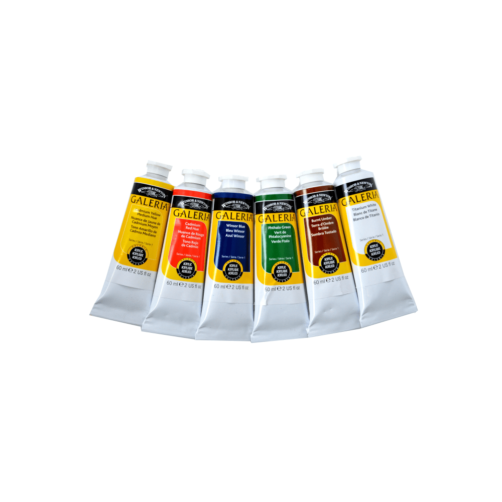 Winsor & Newton Galeria Acrylic Color Introductory Set,