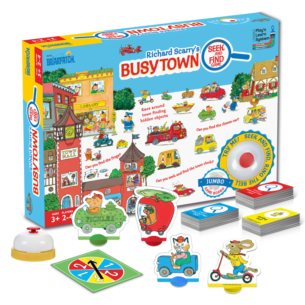 Briarpatch Richard Scarry Busytown Seek and Find Game