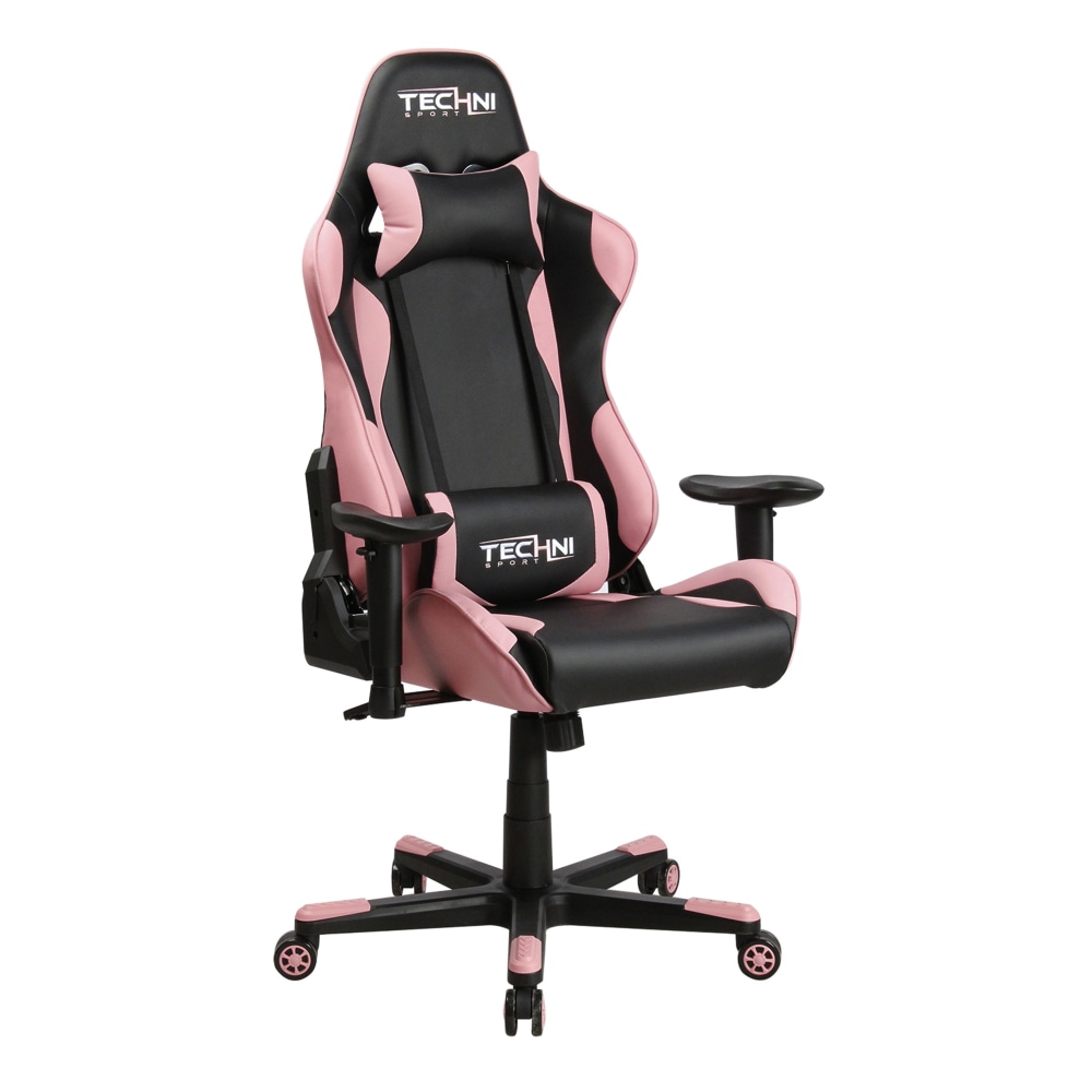 Techni Sport Ergonomic Faux Leather Computer Gaming Chair,