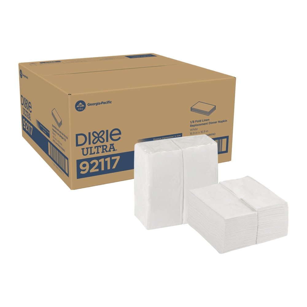Dixie® Ultra Dinner Napkins, 16-15/16" x 16-15/16",