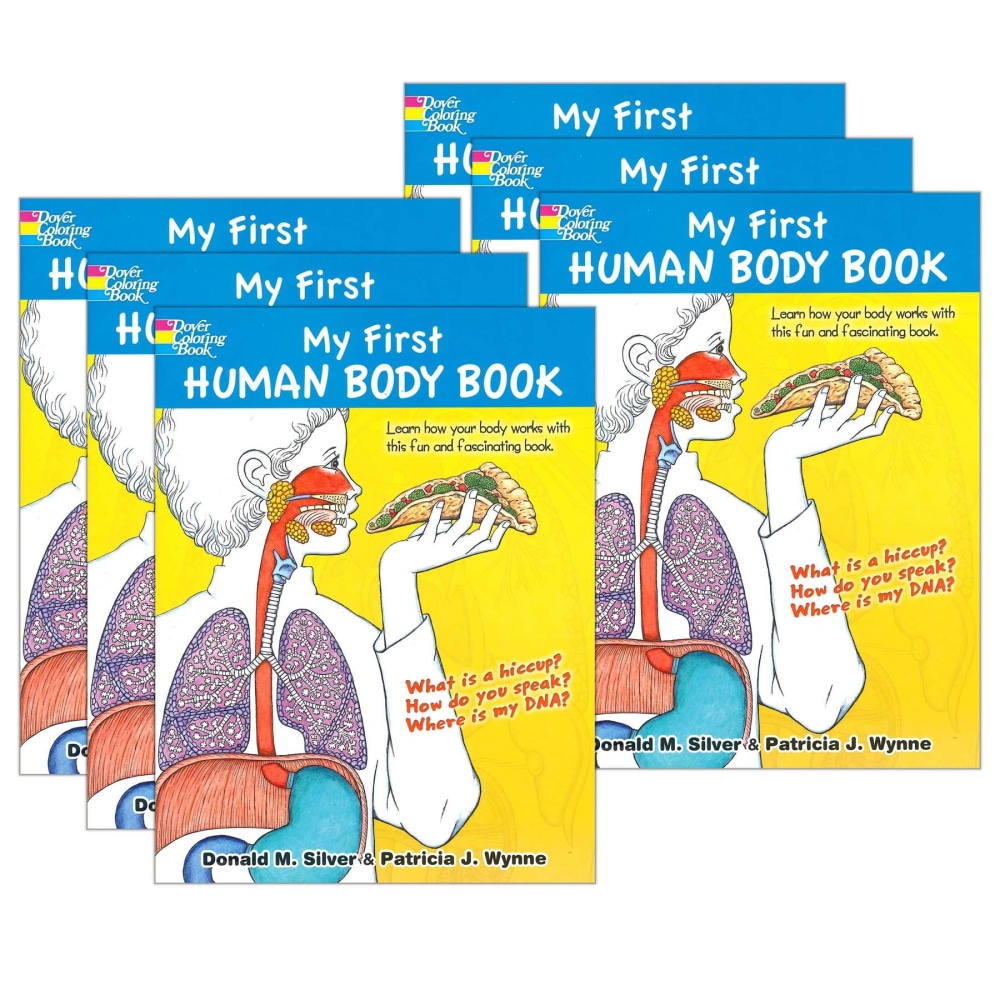 Dover Publications My First Human Body Coloring Books,