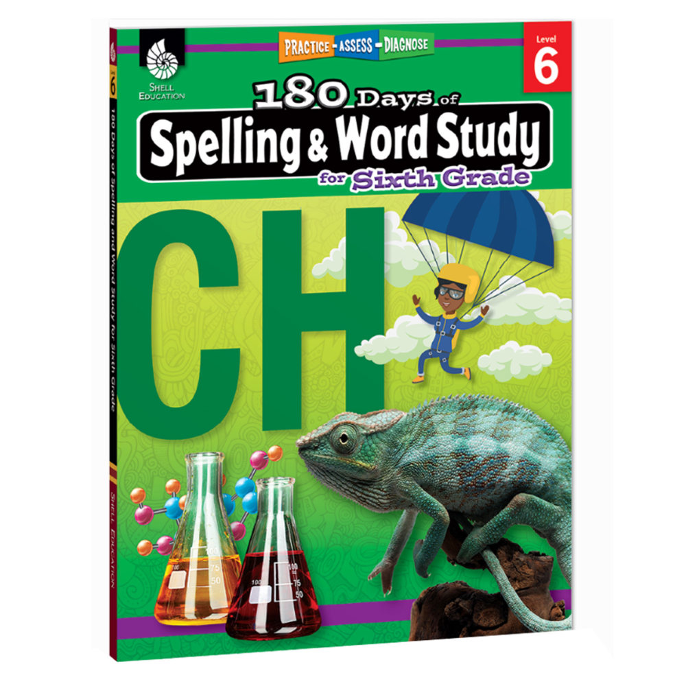 Shell Education 180 Days Of Spelling And Word