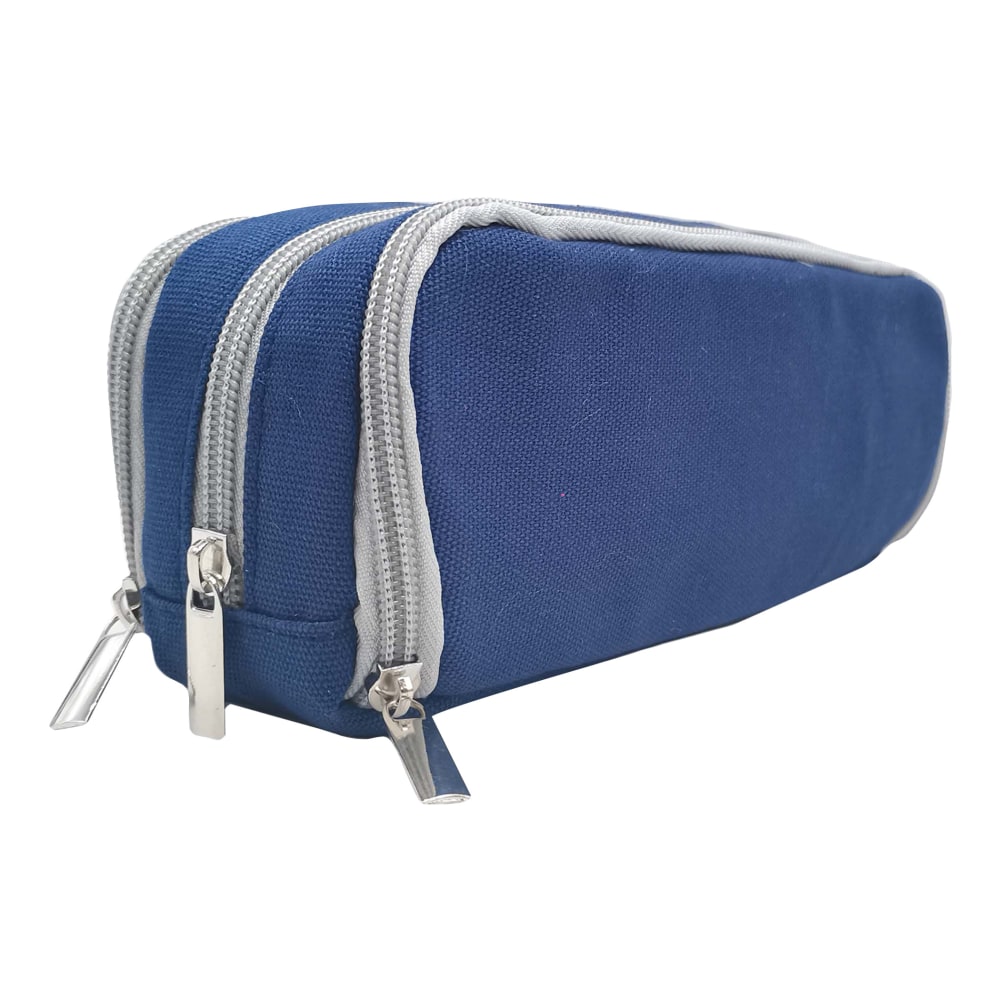 Office Depot® Brand Multi-Pocket Pencil Pouch, 3-2/5" x