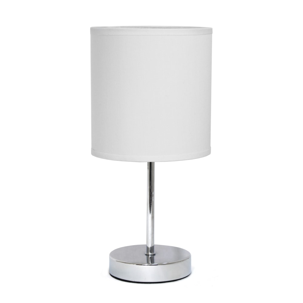 Creekwood Home Nauru Petite Metal Stick Table Lamp,