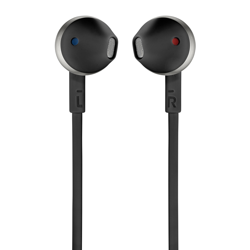 JBL In-Ear Headphones With Microphone, JBLT205BLK