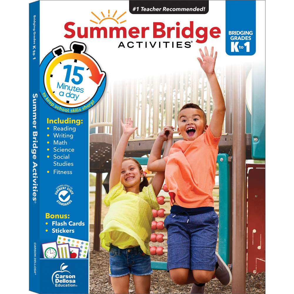 Carson-Dellosa Summer Bridge Activities Workbook, 3rd Edition,
