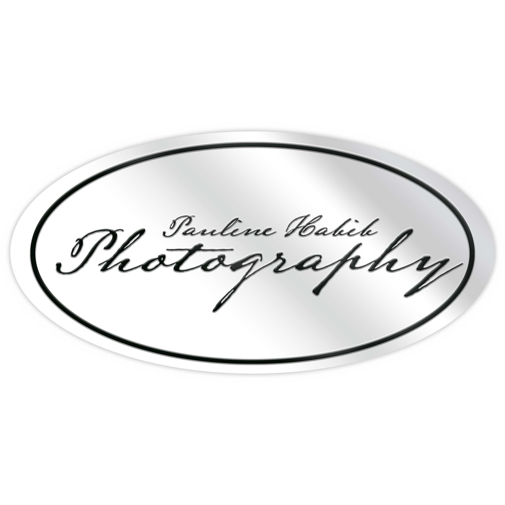 Custom 1-Color Foil-Embossed Labels And Stickers, 1-1/4" x