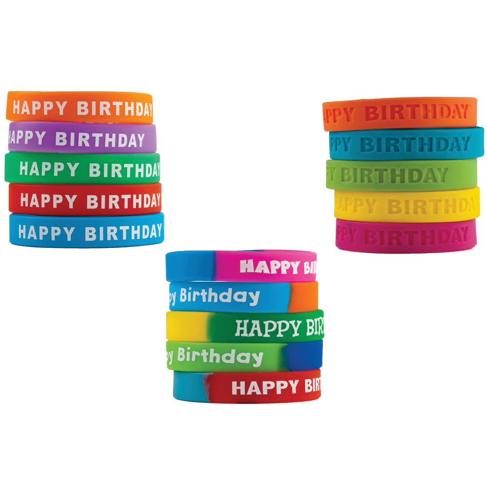 Teacher Created Resources Happy Birthday Classroom Wristbands,
