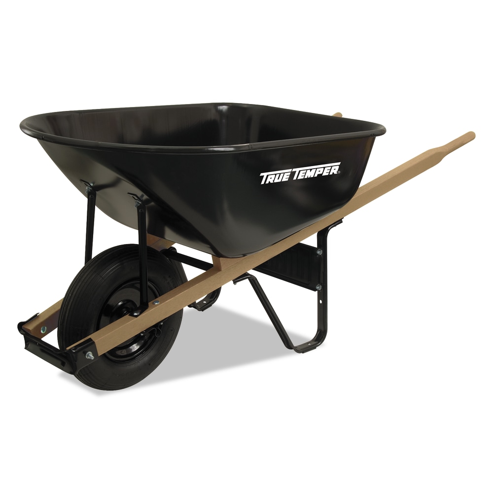 Jackson Steel Medium Duty Wheelbarrows, 6 cu ft,