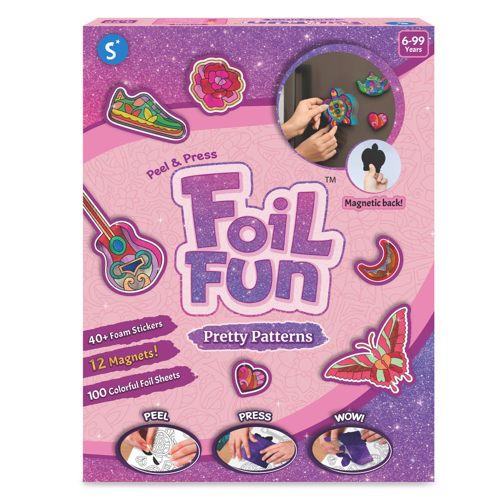 Skillmatics Foil Fun Pretty Patterns Craft Kit