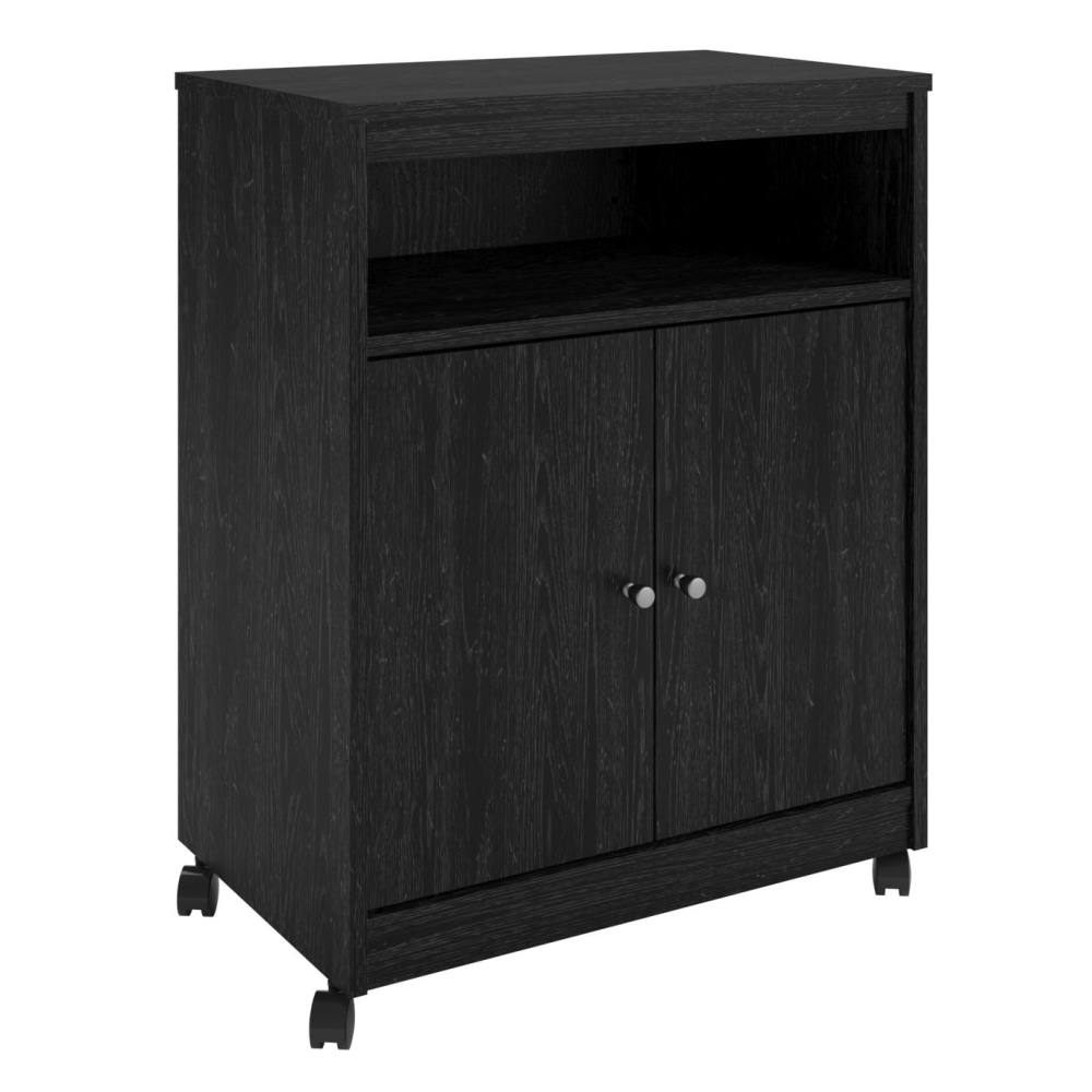Ameriwood™ Home Landry Microwave Cart, With Cabinet, 30"H
