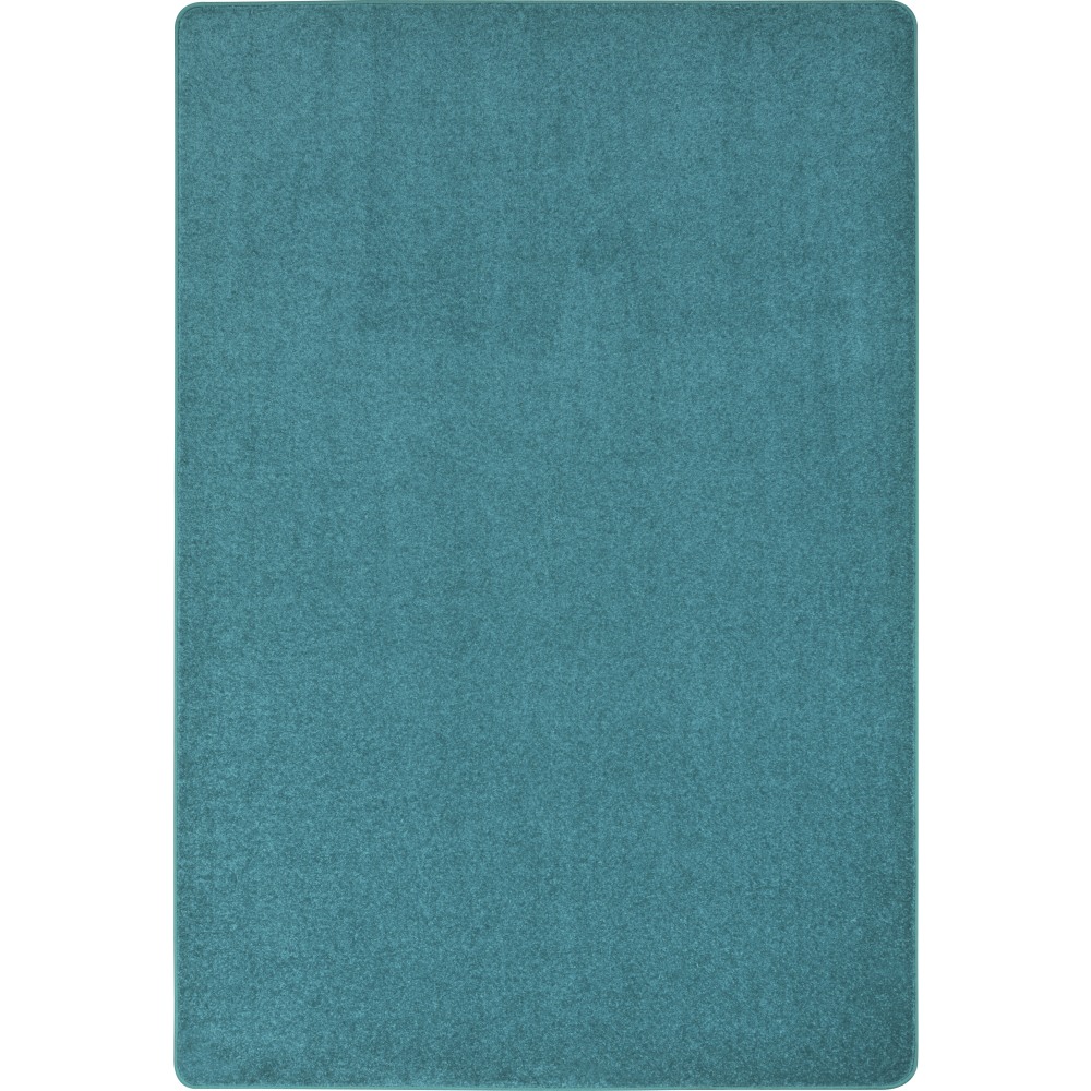 Joy Carpets Kid Essentials Solid Color Rectangle Area