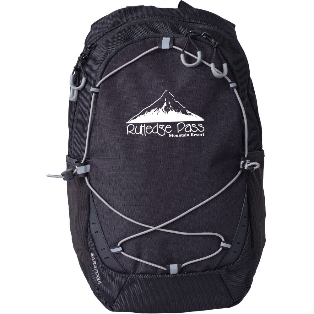 Custom Promotional Saratoga Screen-Printed Tour Backpack,