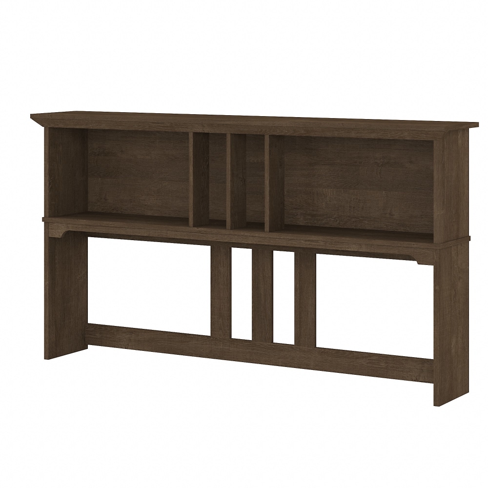 Bush Furniture Salinas 60"W Hutch For L-Shaped Desk,