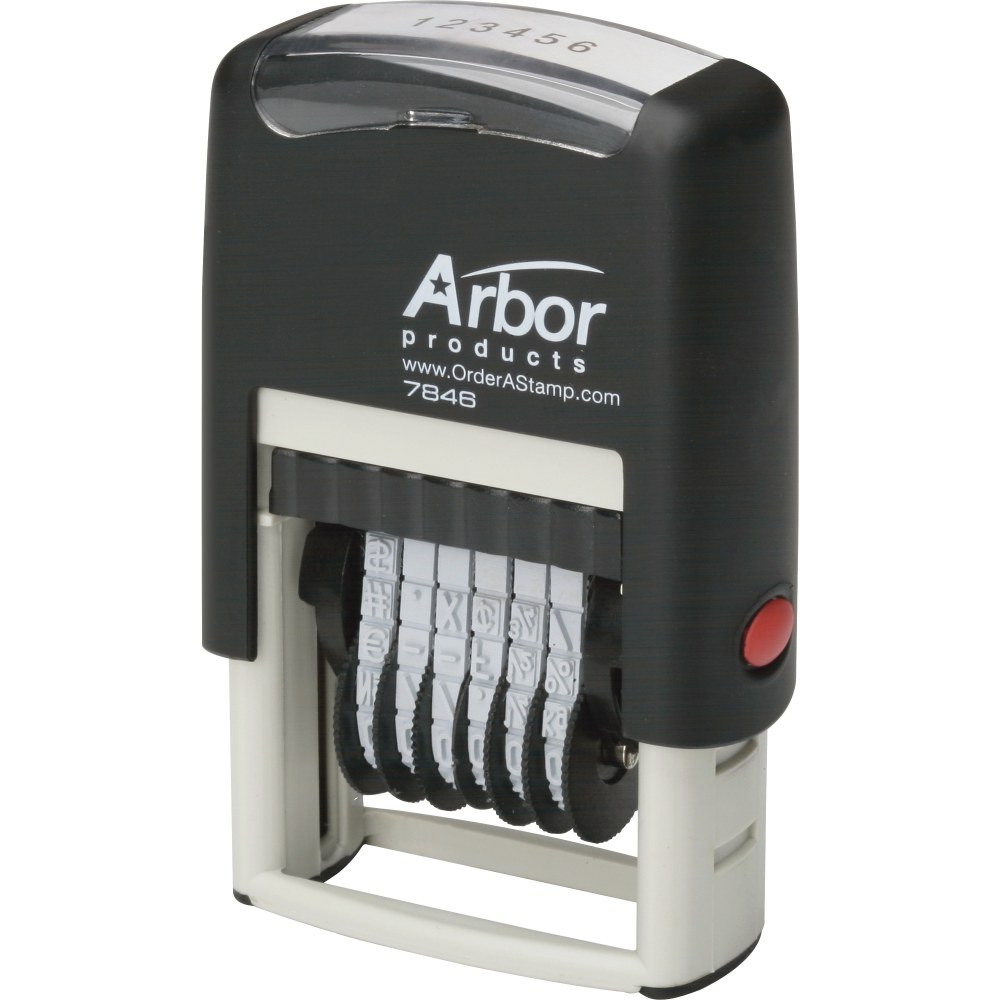 SKILCRAFT® Self-Inking 6-Digit Numbering System (AbilityOne