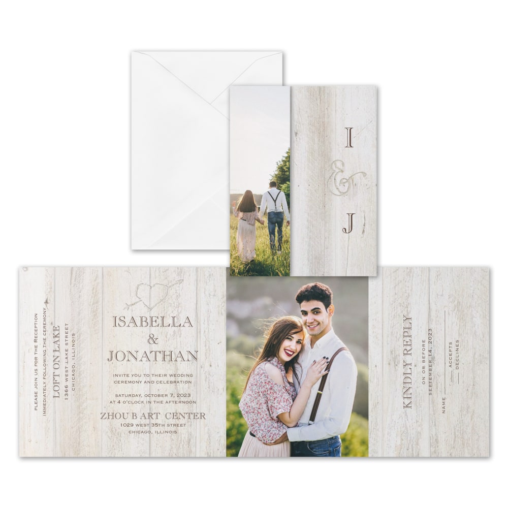 Custom Wedding & Event Invitations With Envelopes,