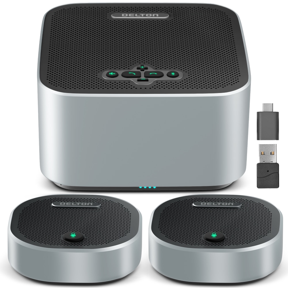 Delton C9270 Wireless Conference Speaker With 2 External