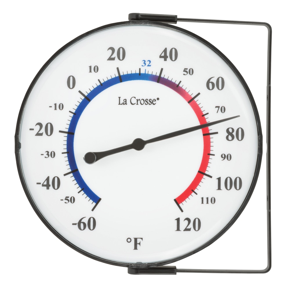 La Crosse Technology® Analog Weather Thermometer With Mounting