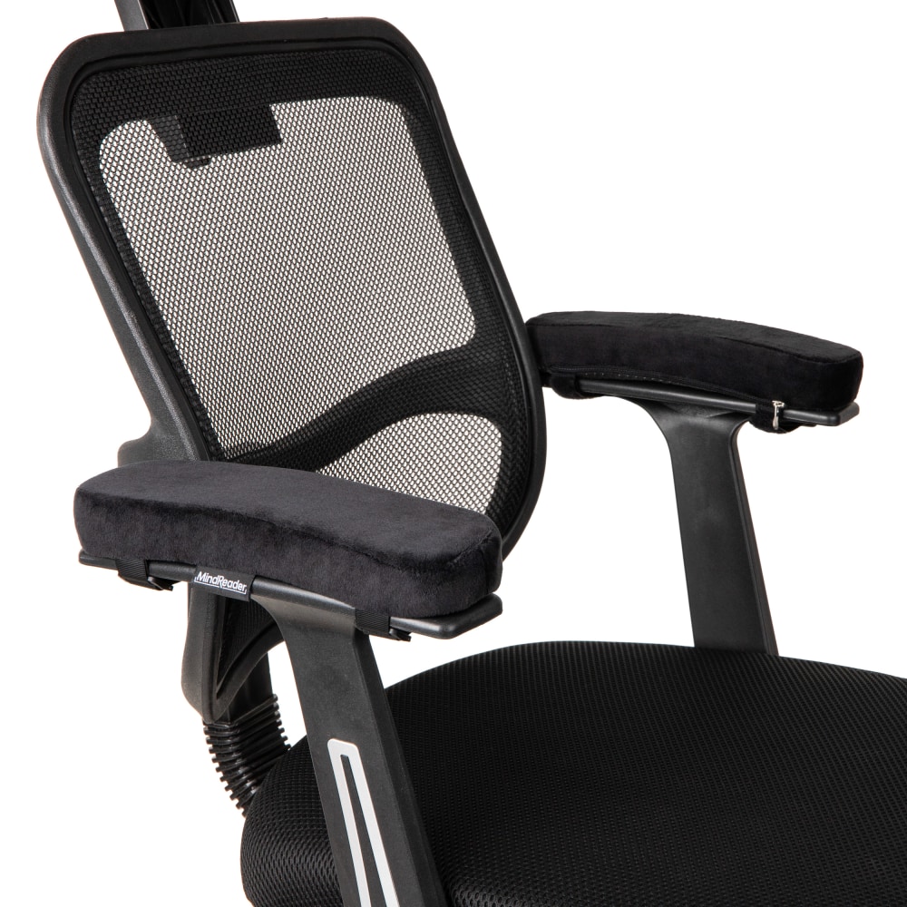 Mind Reader Air-Cloud Memory Foam Armrest Pads, 1-1/2"H