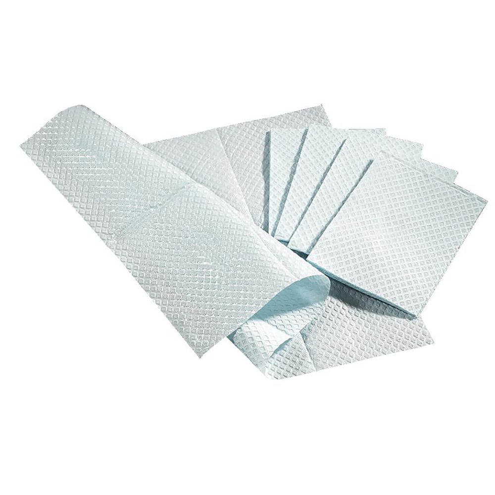 Medline 3-Ply Disposable Poly-Backed Tissues, 13" x