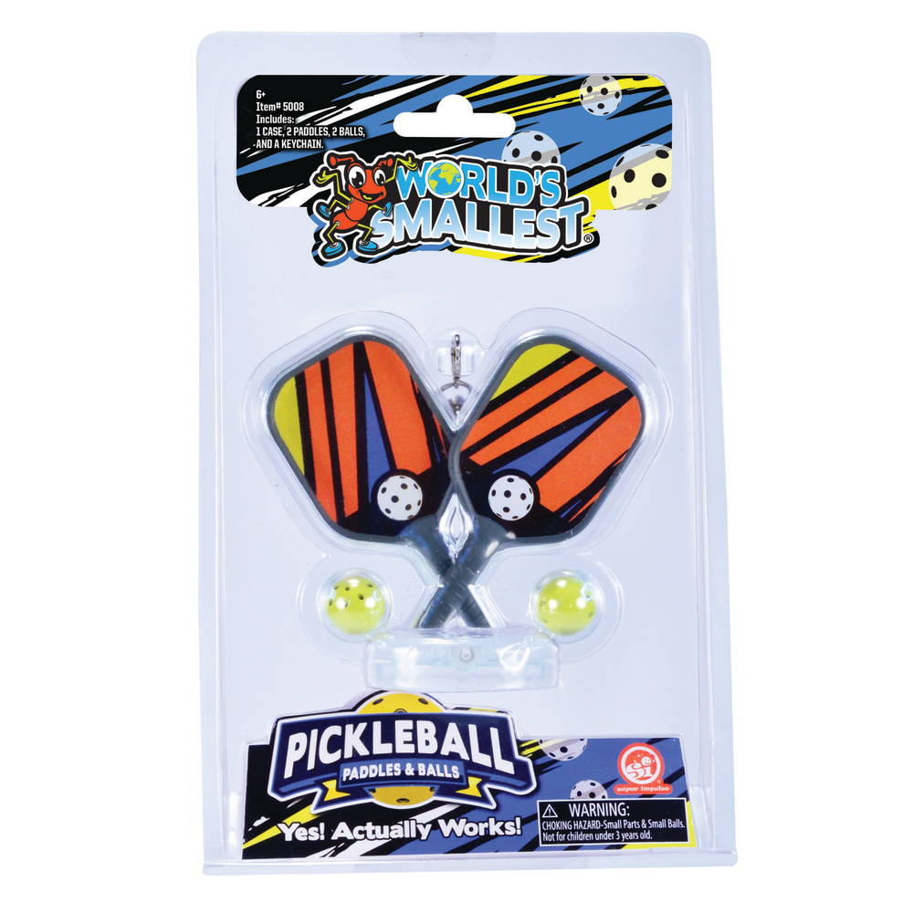 Super Impulse World's Smallest Pickleball, Multicolor
