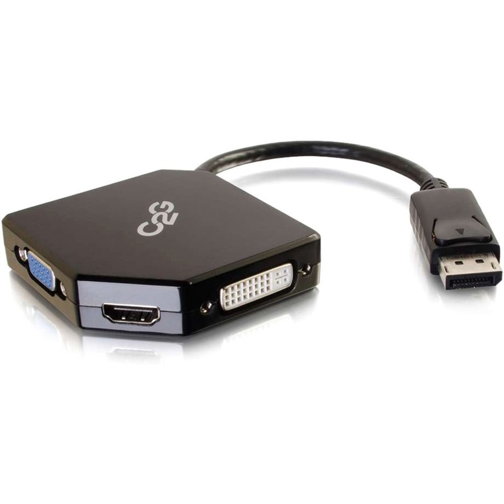 C2G DisplayPort to HDMI, VGA, DVI Adapter Converter